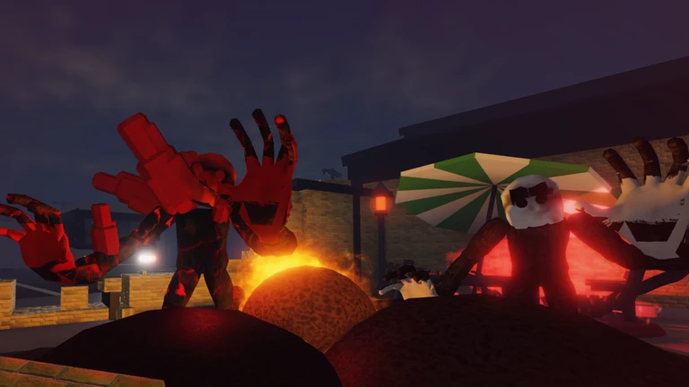 Gameplay from The Nolar Kind showing a player facing enemies